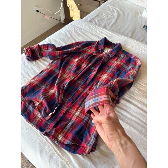 St. John’s Bay Plaid Classic Fit Men’s Cotton Flannel - Picture 3 of 8